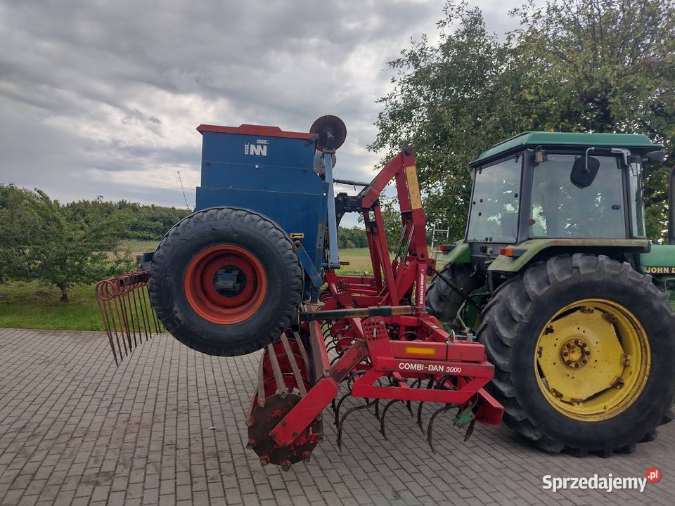 Agregat uprawowy 3 metry z wałkiem na tuza nieuszkodzony Sośno