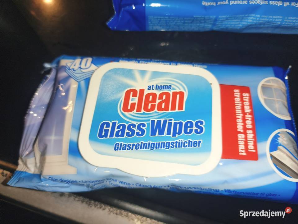 Chusteczki do Mycia Szyb i Luster At Home Clean Pozostałe