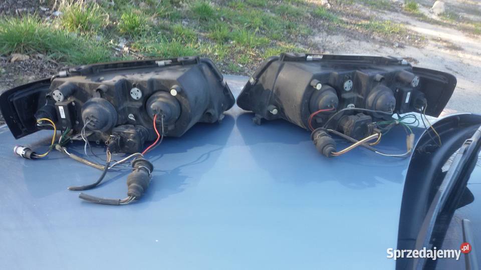 Lampy Przednie vw passat b5 czarne warmińsko-mazurskie Elbląg