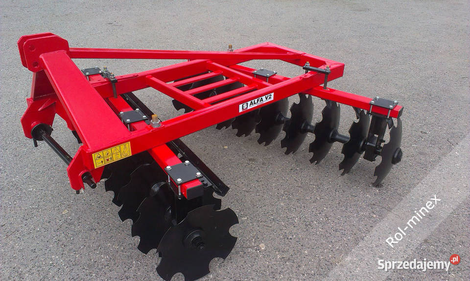 Nowa BRONA TALERZOWA Strumyk Alfa 3 Transport Pszczyna