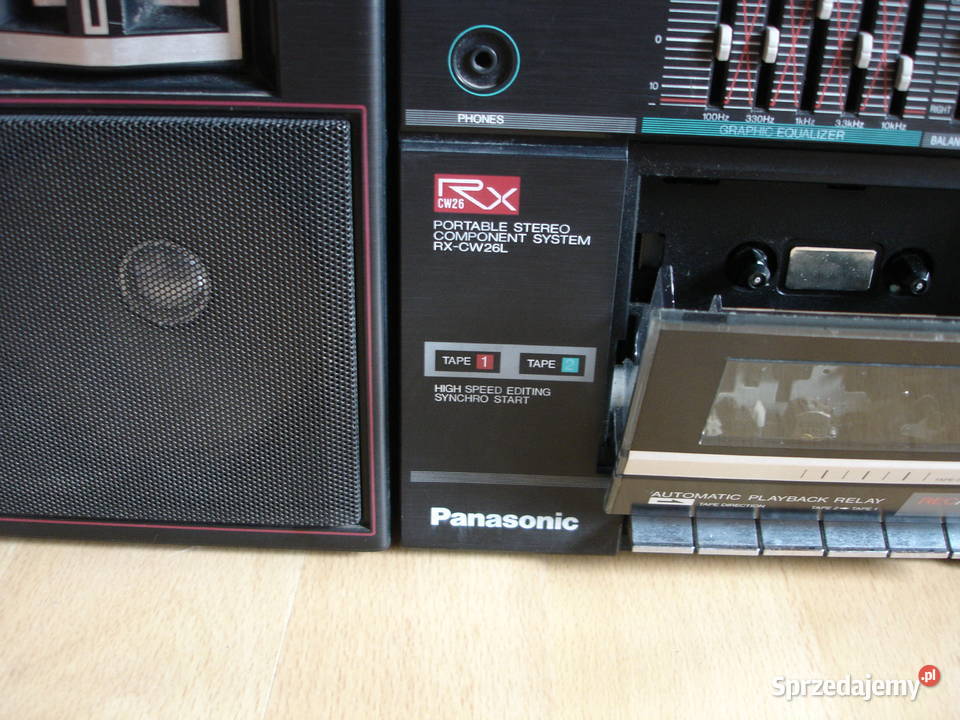 Radiomagnetofon PANASONIC RXCW26L Zielona Góra