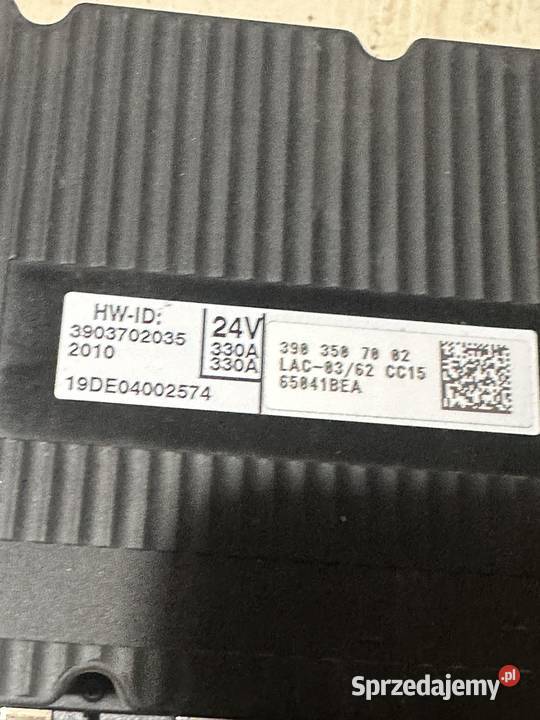 sterownik LINDE LAC 0362 CC15 24V330A330A