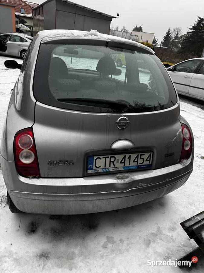 Nissan Micra 12 benzyna 233500km Bydgoszcz sprzedam