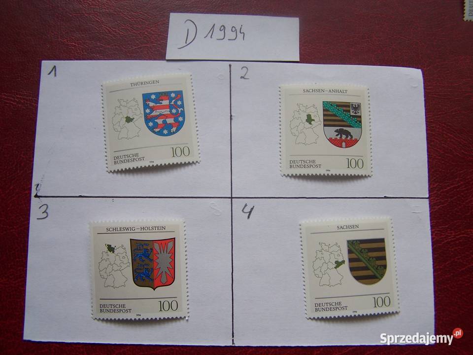 Niemcy 1994 MNH Znaczki z roczników WYBIERAJ sprzedam