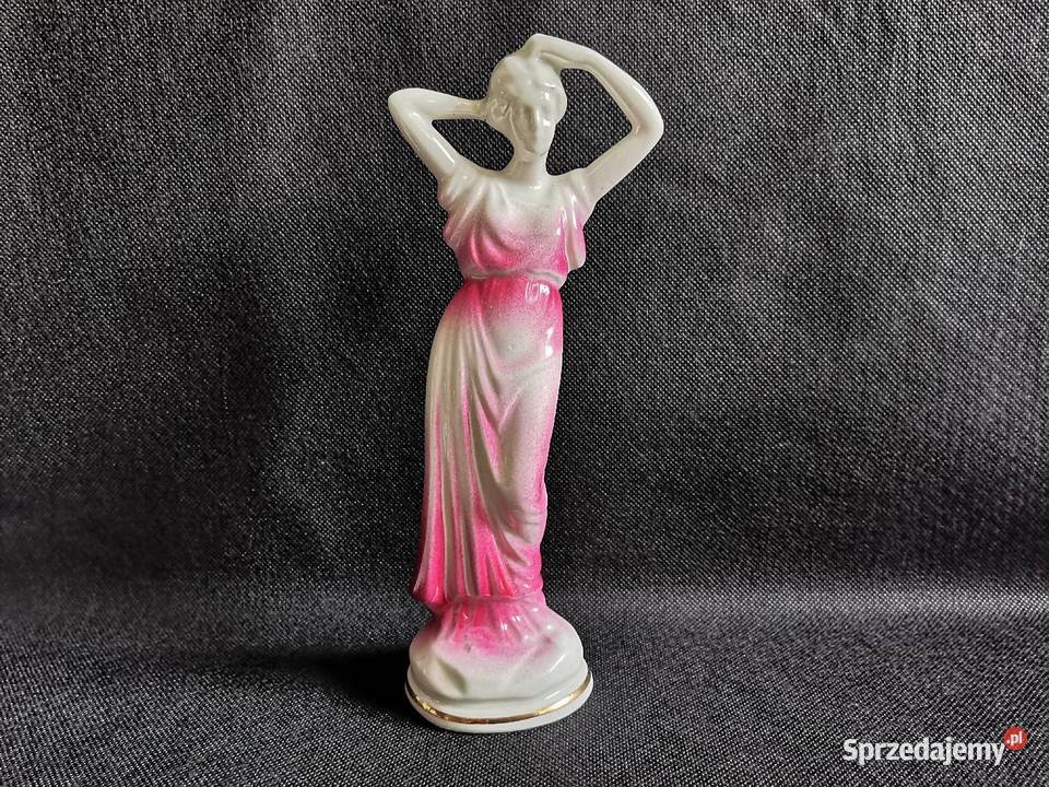 Stara figurka Rzymianka porcelana Jan Jezela Katowice