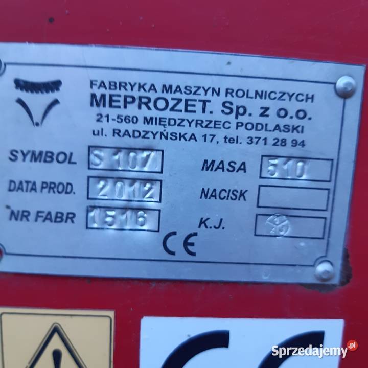 Siewnik zbożowy meprozet 3m Siewniki i sadzarki Sytki