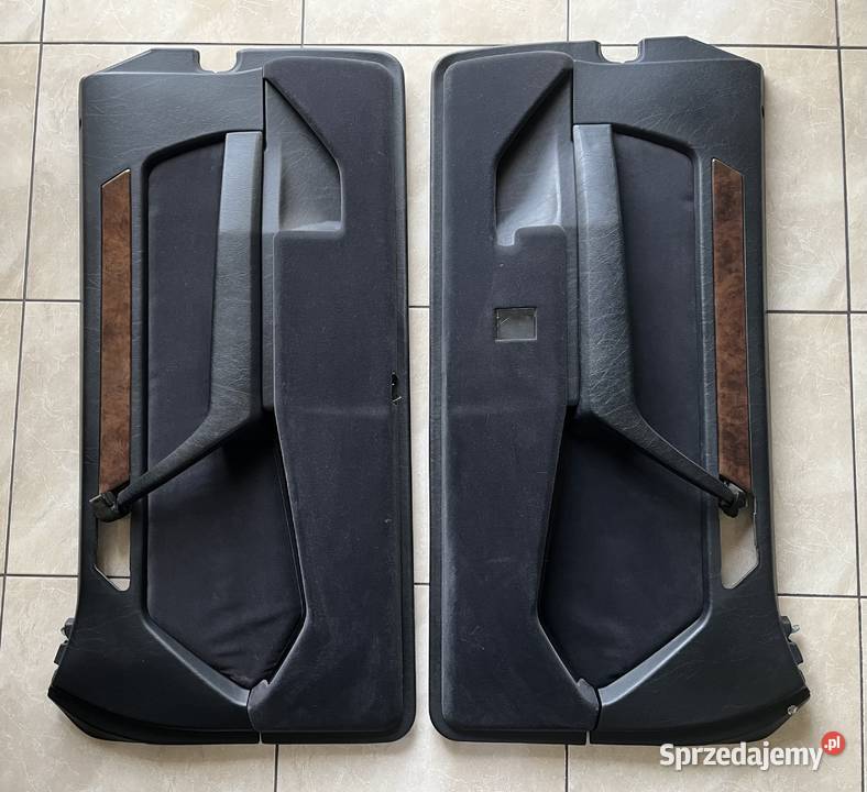 Mercedes W124 Coupe Tapicerka Welur Antracyt sprzedam