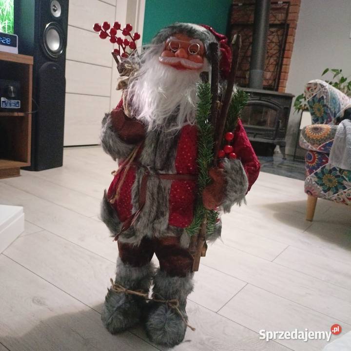 Duży Święty Mikołaj 55 Figurka Świąteczna Bralin