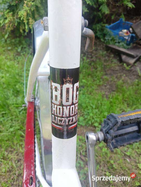 Patriotyczny Polski rower Romet karat patriotów