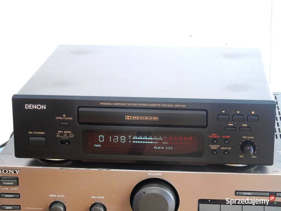 Magnetofon Denon DRRF100 ładny i sprawny WYSYŁKA Jasło sprzedam