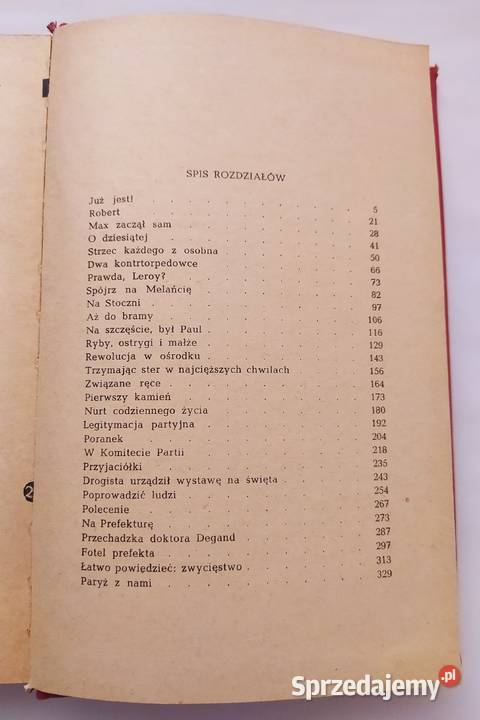 PIERWSZE STARCIE Andr Stil tom 3 Paryż z nami Hajnówka sprzedam