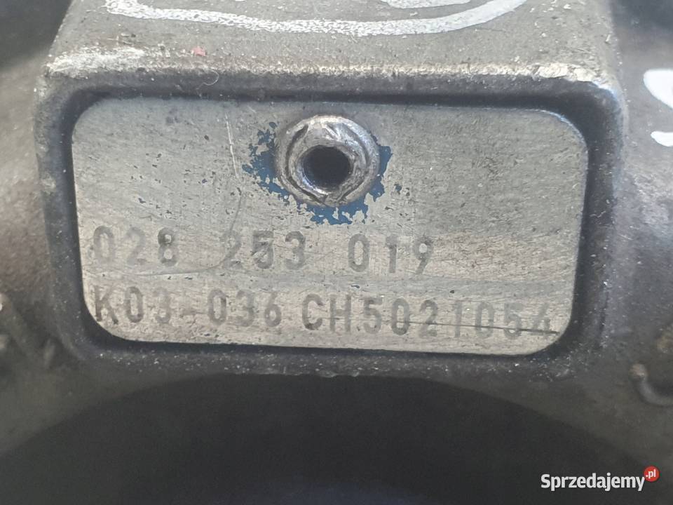 TURBOSPRĘŻARKA VW Sharan Alhambra Galaxy 19 TDI Chełm