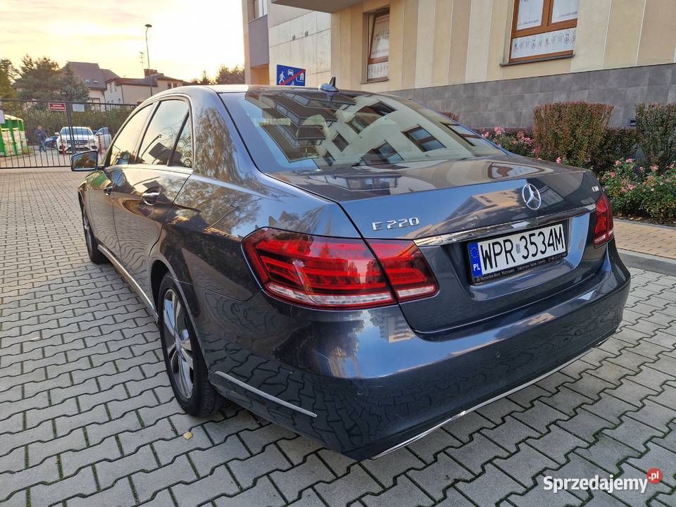Mercedes E220 CDI Salon Polska Warszawa