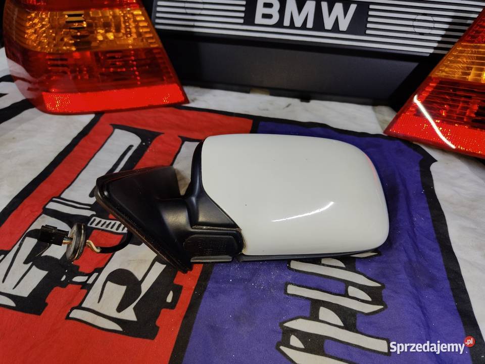 Bmw e36 lusterko lewe elektryczne kompletne Lusterka zewnętrzne
