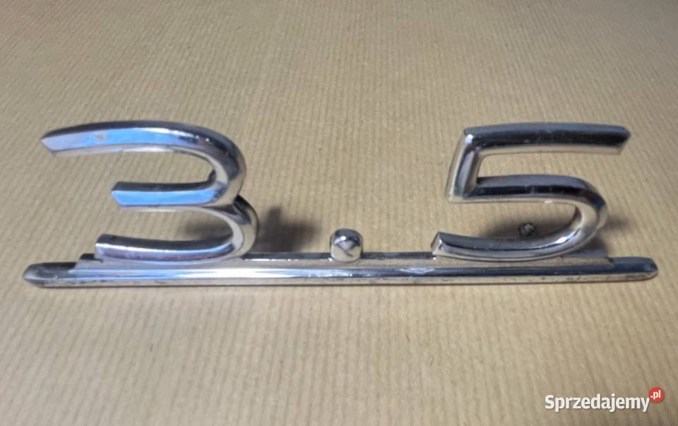 Mercedes Benz W108 logo klapy tył 280 SE 35 Poznań