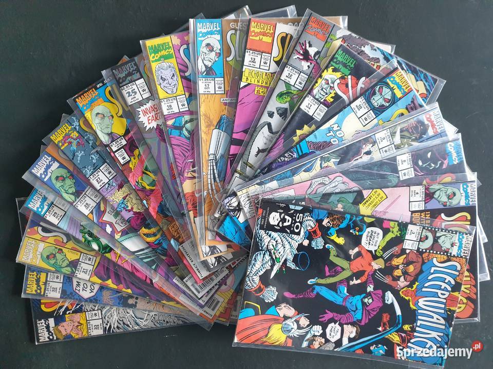 Sleepwalker 18 oryginalnych komiksów Marvel USA Amerykańskie Gdynia
