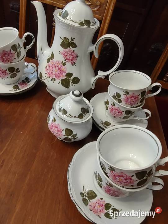 Stara Porcelana Serwis Kawowy Herbaciany Gniezno