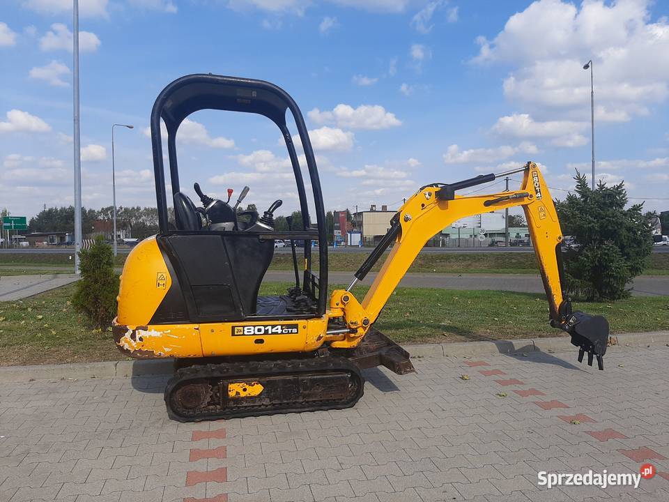 JCB 8014 2016r 1600mth GWARANCJA możliwość Gniezno