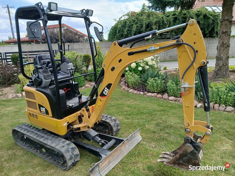Minikoparka cat 3017 dcr 2021r 415mtg Koparki lubelskie Wojciechów-Kolonia Piąta
