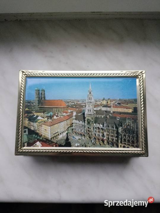 Metalowa puszka dekoracje na ciasteczka guziki Choszczno