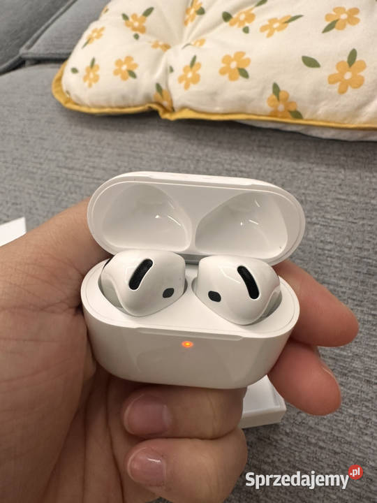 Słuchawki bezprzewodowe douszne Apple AirPods 4 łódzkie