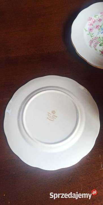 Talerzyki deserowe Royal Albert England Braemar Gdańsk