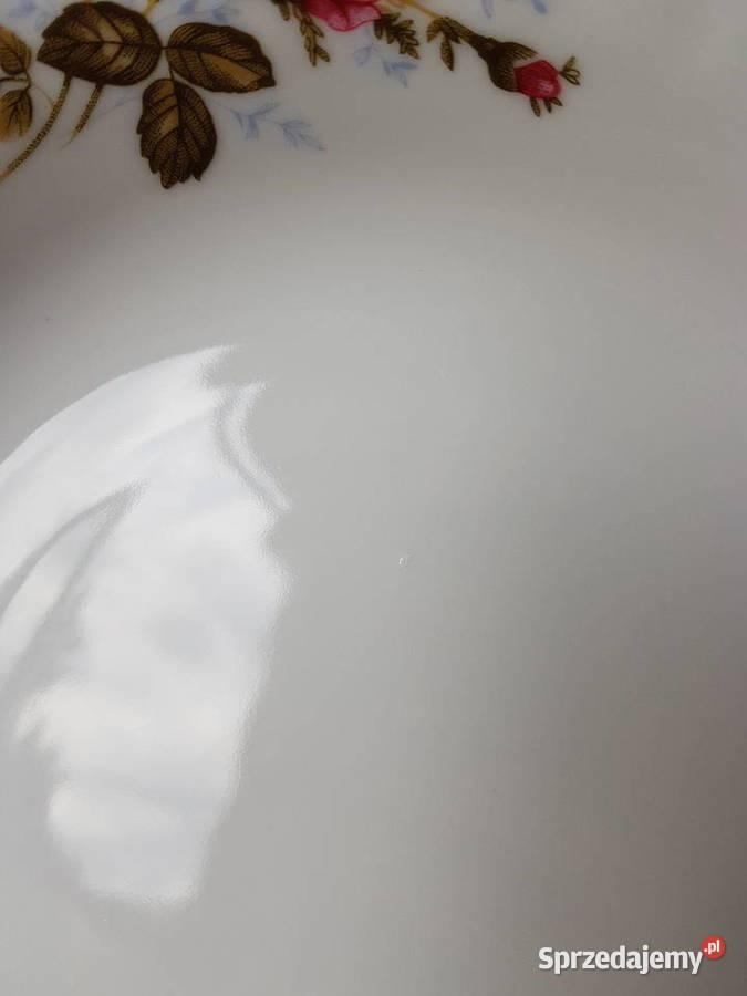 Głębokie talerze obiadowe porcelana Chodzież