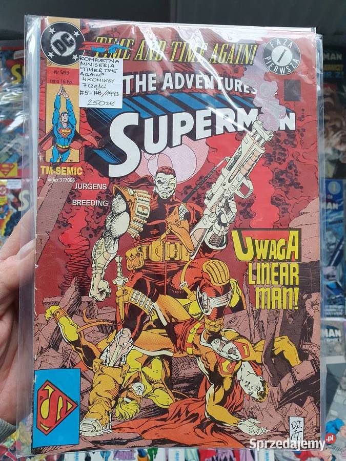 Superman zestaw 70 komiksów wyd TMSemic lata Gdynia sprzedam
