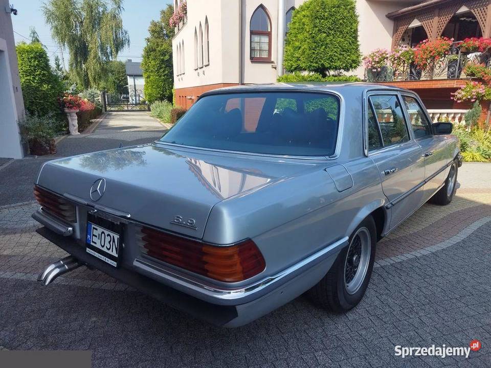MercedesBenz Klasa S 69 benzyna 254 1977r Tomaszów Mazowiecki