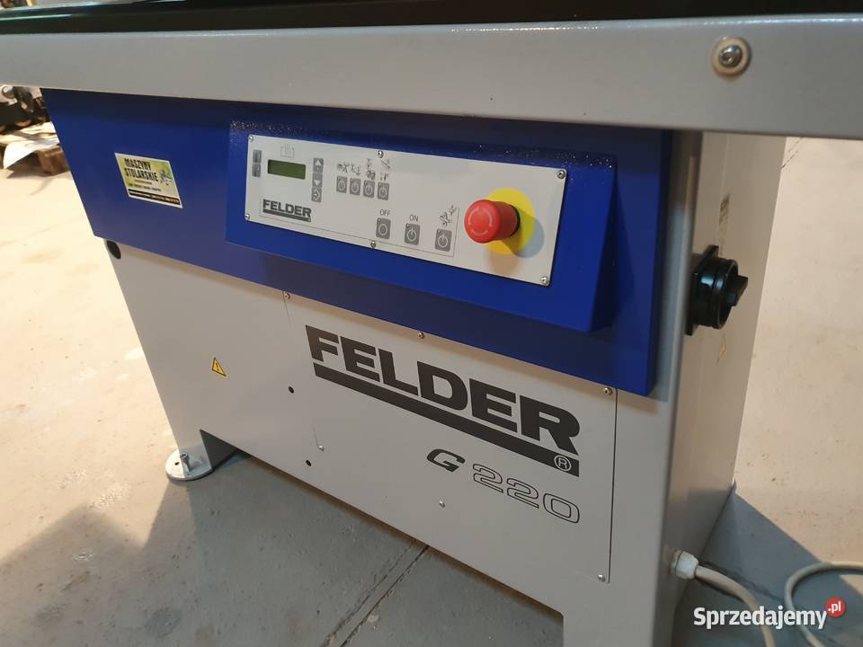 Okleiniarka FELDER G 220 automat nowy model Kalwaria Zebrzydowska