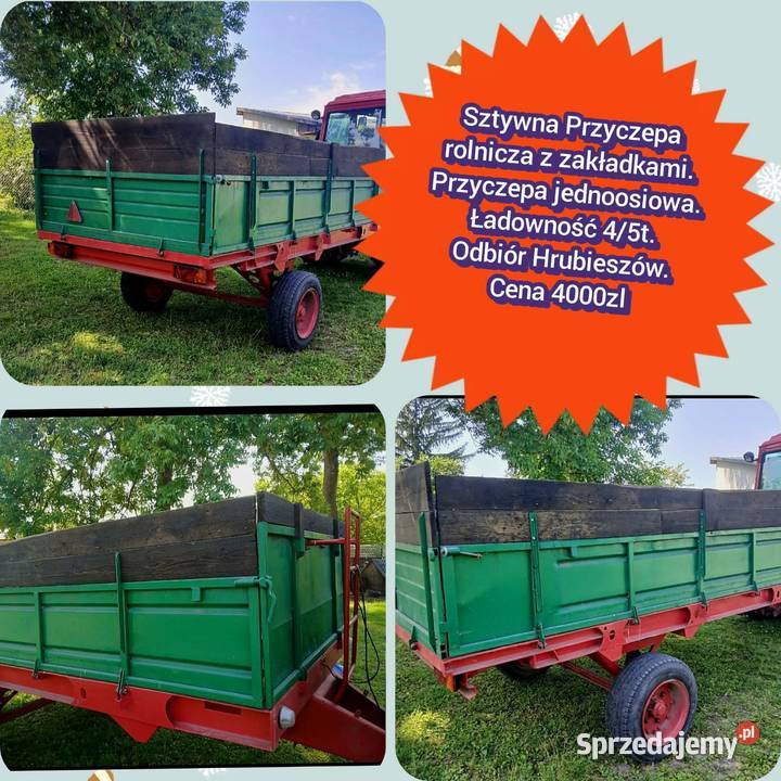 Przyczepa rolnicza Hrubieszów