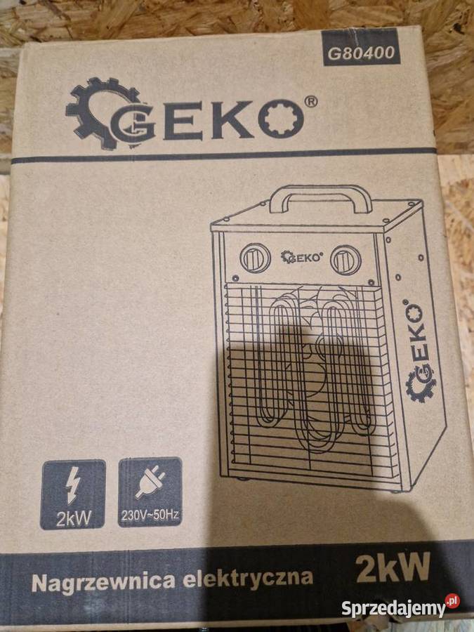Nagrzewnica elektryczna Geko 2000 wat G80400 Głogowa
