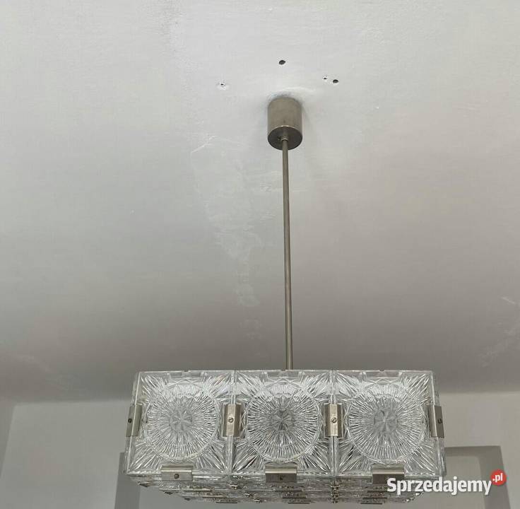 Retro lampa wiszaca Kamenick enov z roku 1962 Lubań