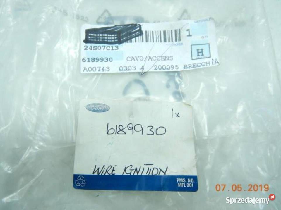 PRZEWÓD ZAPŁONOWY FORD SIERRA 8793 6189930 sprzedam
