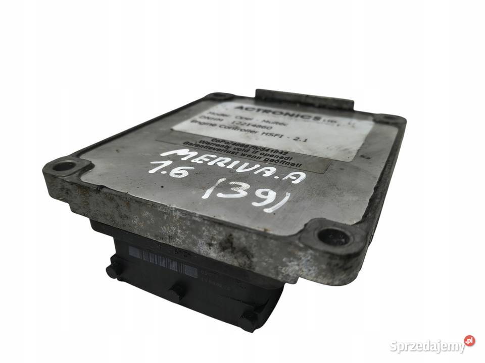 STEROWNIK ECU Opel Astra G Meriva A Zafira 16 Komputery Chełm