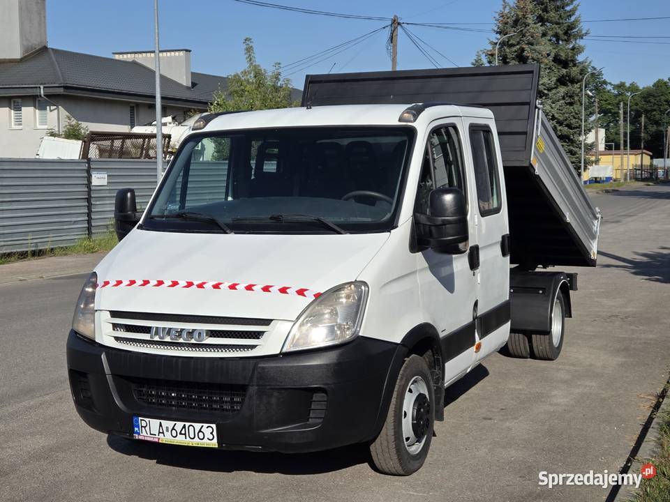 IVECO DAILY 35C12 Doka 7 osób Kiper 3m Pilot 296474km Łańcut sprzedam