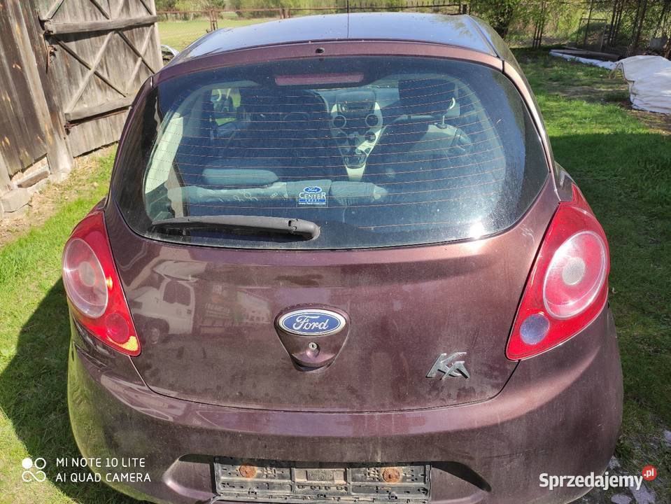 Tylna klapa ford ka Łuków sprzedam