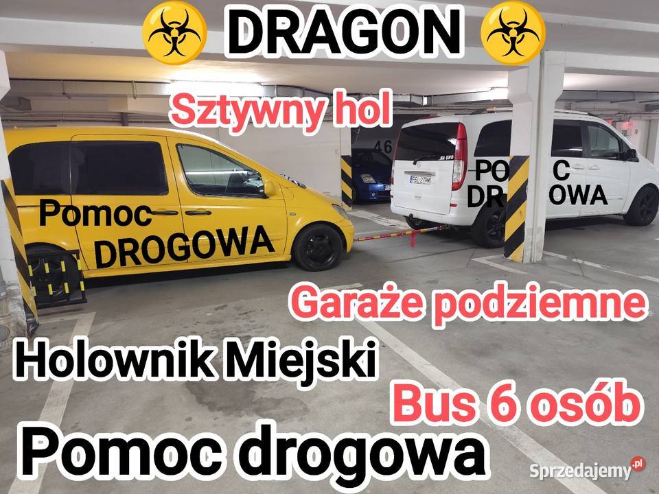 DRAGON Tanio Laweta Zielona Góra Pomoc Drogowa lubuskie