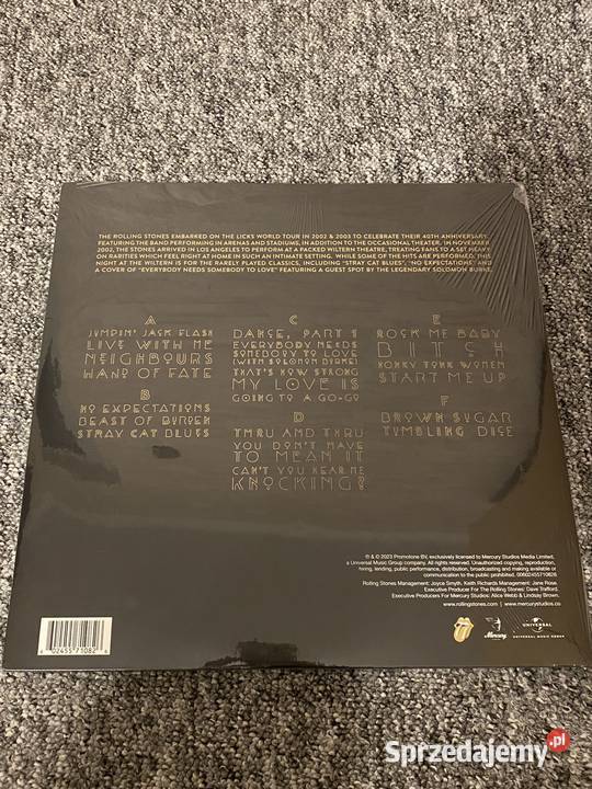 The Rolling Stones Live At The Wiltern Płyty i kasety Kultura i Rozrywka Będzin