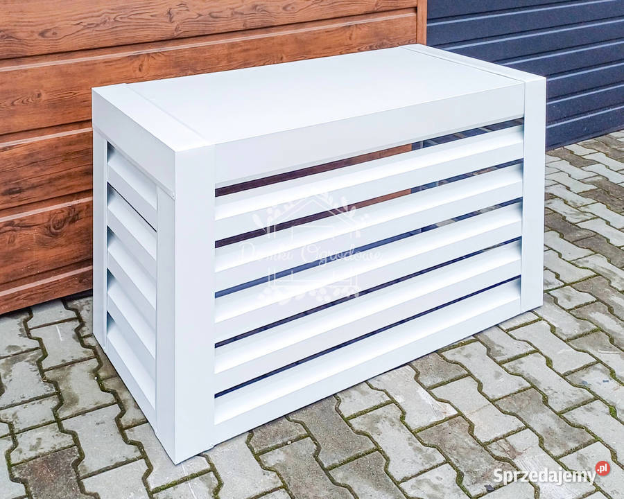 Osłona klimatyzatora 100x40x60 Biała Zabudowa Łuków