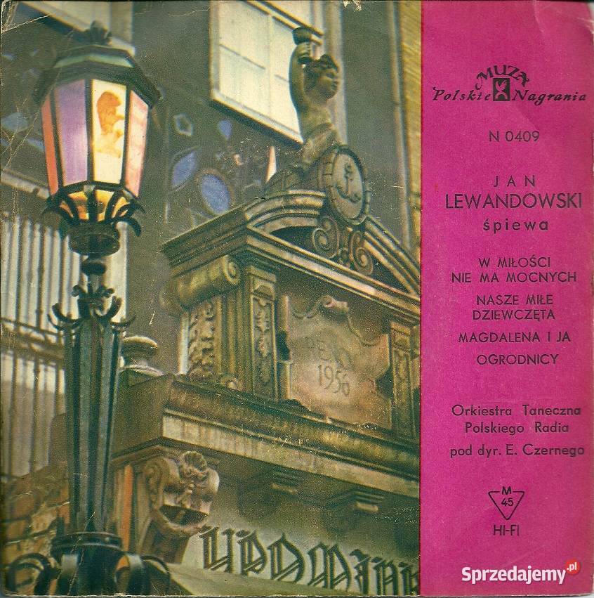 Płyta winylowa JAN LEWANDOWSKI W miłości nie ma Łódź