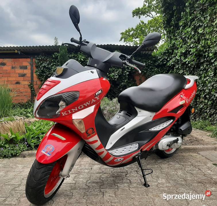 Duży ładny skuter Kingway Euroboy 50ccm 2t 2008r Tuczno