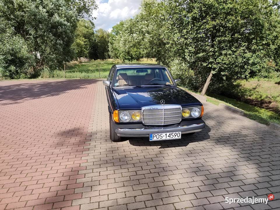 MercedesBenz W123 USA Beczka 300 Turbo Diesel 300 Odolanów