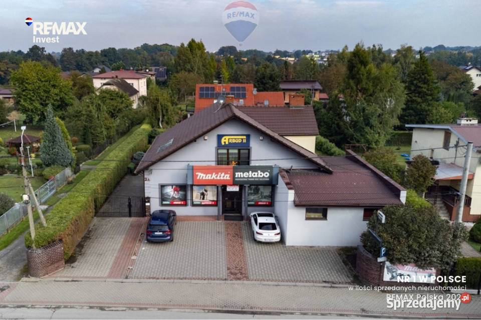 Nieruchomość z dochodową firmą branża budowlana 5059zł/m2 sprzedam