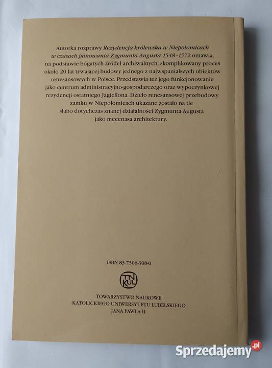 Rezydencja królewska w Niepołomicach w czasach Hajnówka