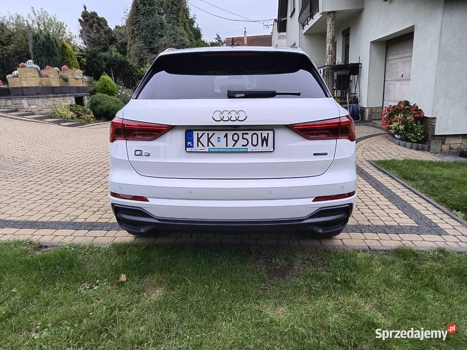 Śliczne mocne 45TFSI231 Audi Q3 Quatro SLine 4/5 Kraków