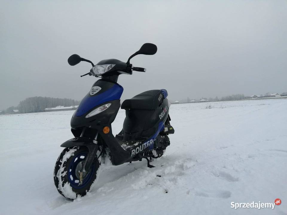 Sprzedam skuter Romet router deluxe 1 3800km Zajączki Bankowe sprzedam