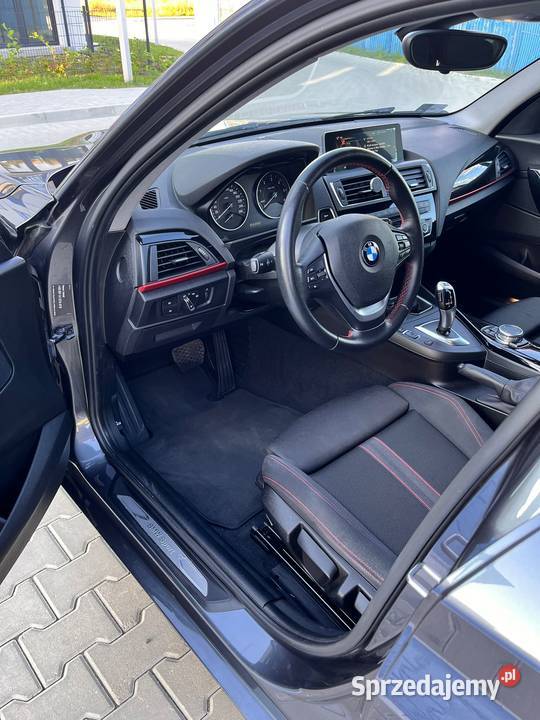 BMW Seria 1 120d Sportline 2015r automat zadbana bluetooth