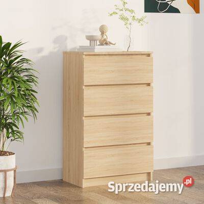 vidaXL Komoda dąb sonoma 60x35x985 materiał mazowieckie Warszawa sprzedam