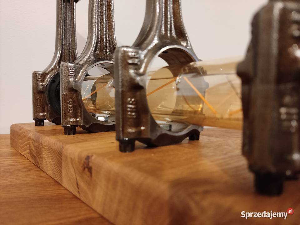 Lampa stołowa z części samochodowych audi śląskie Bytom sprzedam
